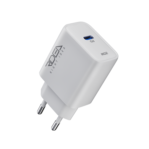 Мережевий Зарядний Пристрій Ridea RW-20124 Rapid Pro 1USB-C QC/PD 20W+Type-C to Type-C превью 3