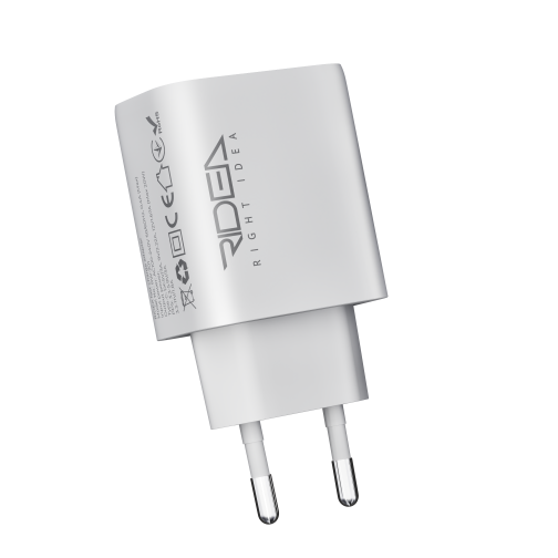 Мережевий Зарядний Пристрій Ridea RW-20124 Rapid Pro 1USB-C QC/PD 20W+Type-C to Type-C превью 4