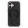Купити Чохол TPU+PC FlexGuard Magnetic Ring Stand для iPhone 16 Deep Black