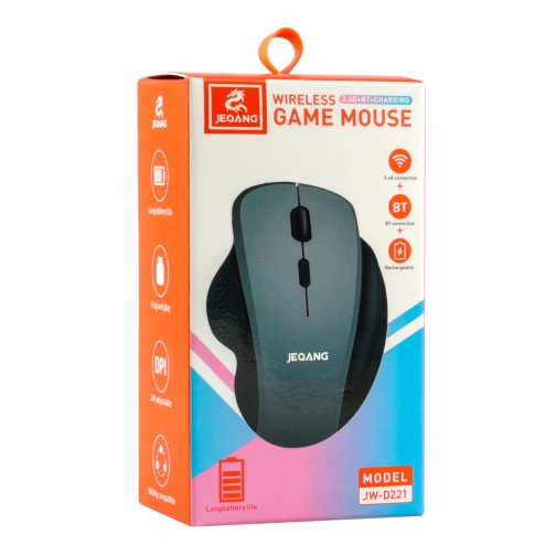 Купить Wireless Мышь JEQANG JW-D221 2.4G Bluetooth Dual-mode charging, 2