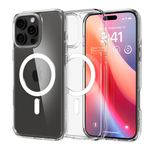 Чохол TPU+PC Spigen Ultra Hybrid with Magsafe для iPhone 16 Pro превью 6