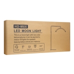 Купити LED Лампа Moon Підлогова M8X 28", 2